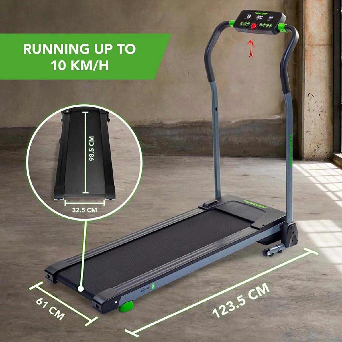 Διάδρομος Γυμναστικής Tunturi Cardio Fit T5 1.5HP