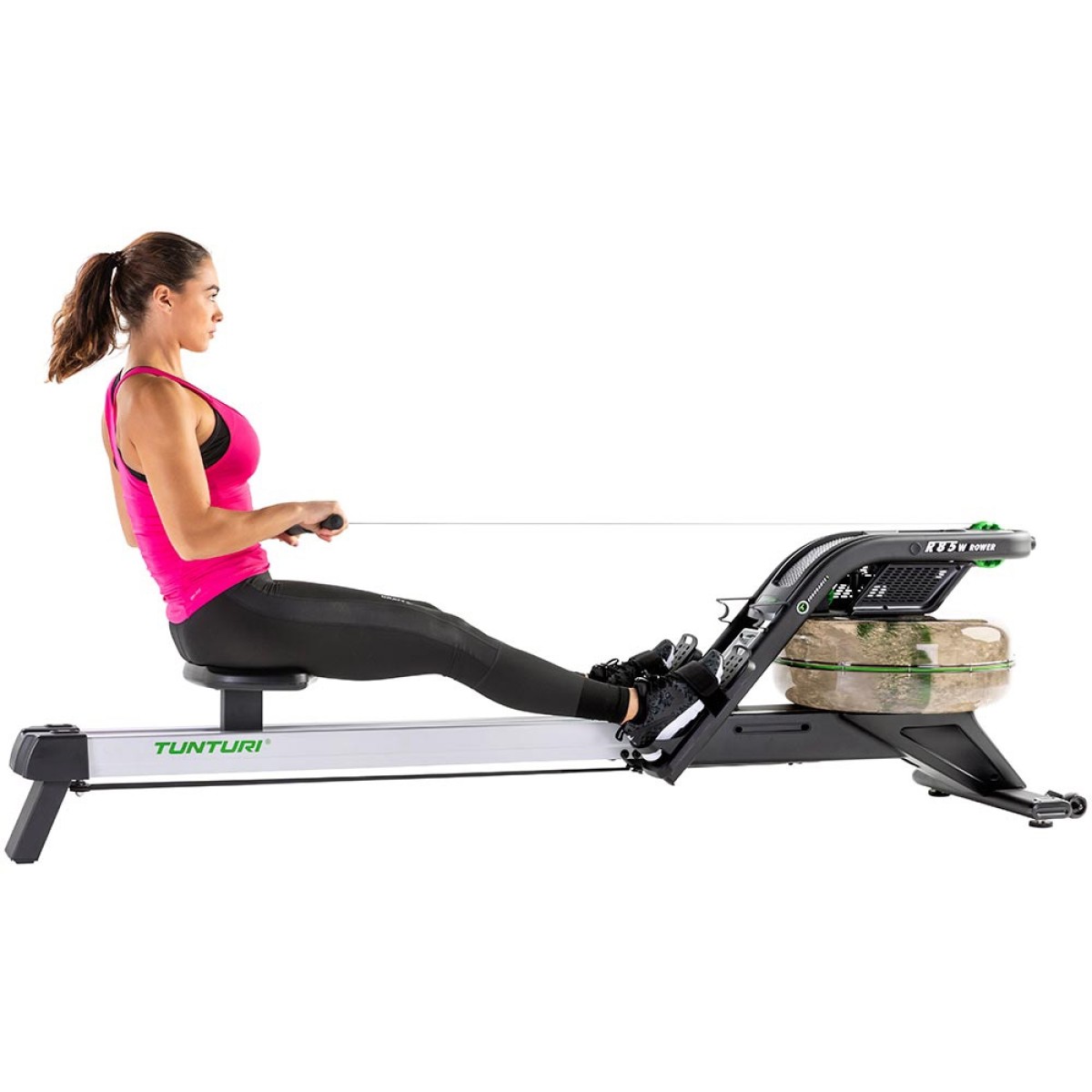 Επαγγελματική Κωπηλατική Νερού R85W Rower Endurance Tunturi 18TRW85000