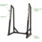 Ορθοστάτες Βάση Squat Rack WT40 Tunturi 17TSWT4000