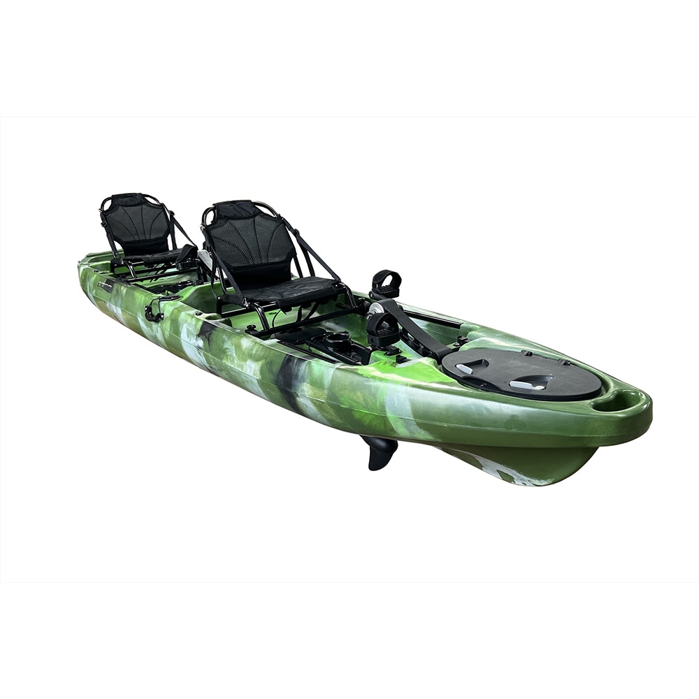 Professional Double Fishing Kayak - Επαγγελματικό Διπλό Kαγιάκ Ψαρέματος Ποδηλατικό GOBO Dofine V 0100-0308ARMY