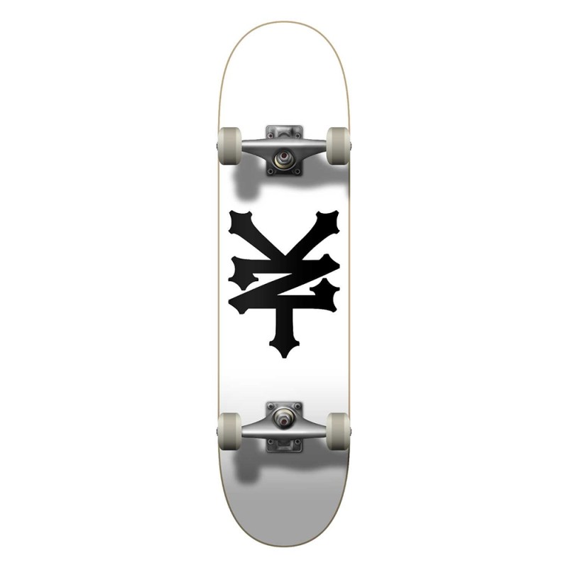 Skateboard Zoo York OG 95 Crackerjack White/Black, 7,75 ίντσες