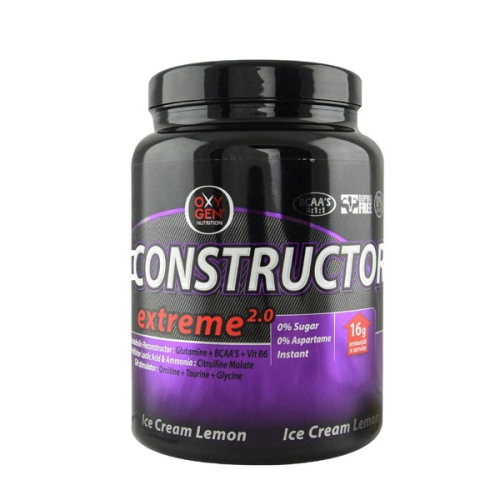 CONSTRUCTOR EXTREME v.2 500gr (OXYGEN NUTRITION) Ice Cream Lemon