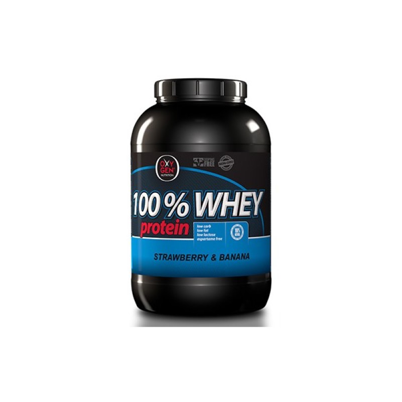 100% WHEY 2270gr (OXYGEN NUTRITION) Strawberry