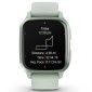 GARMIN Venu Sq 2 Metallic Mint Bezel with Cool Mint Case and Silicone Band GA-010-02701-12