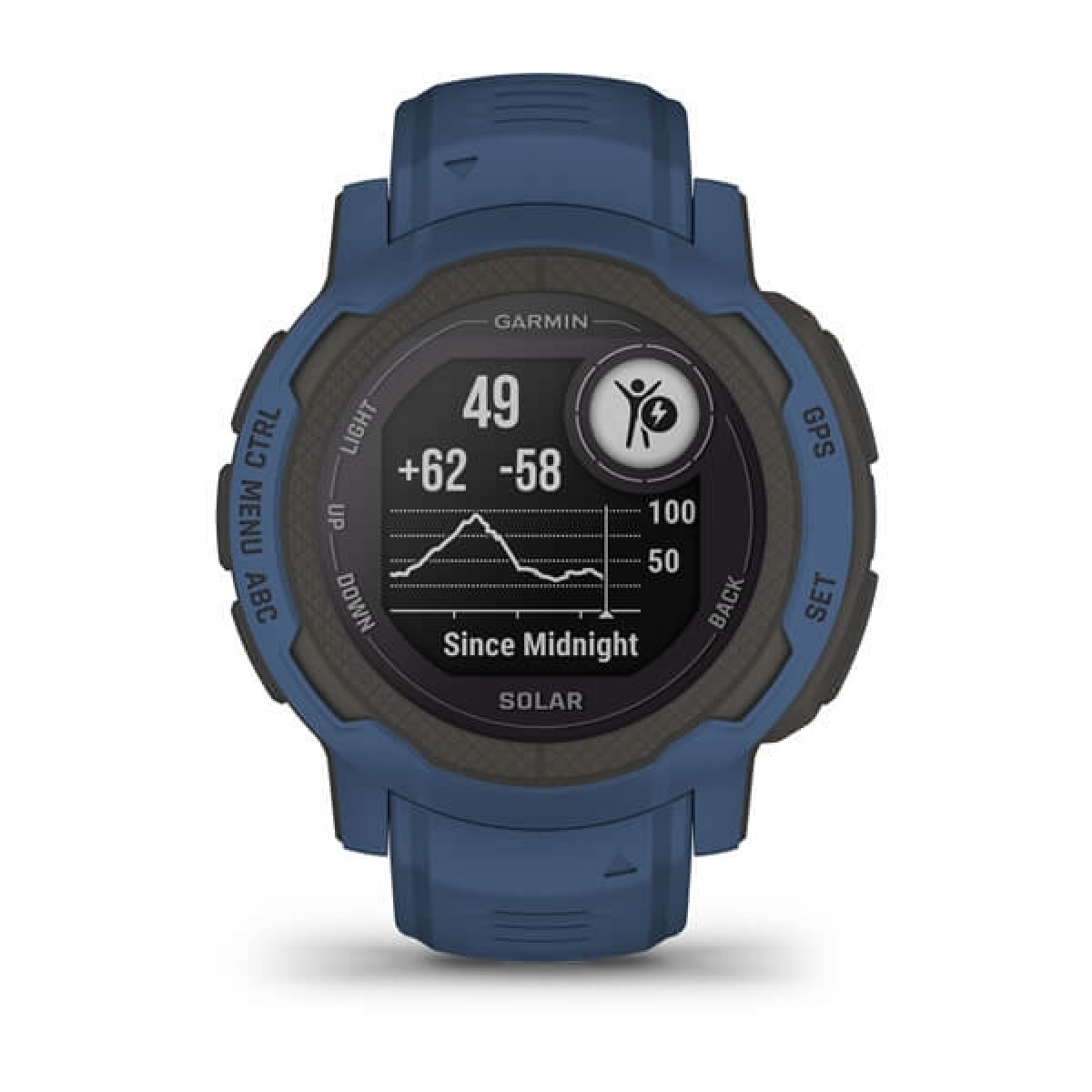 Garmin Instinct® 2 Solar Tidal Blue GA-010-02627-06