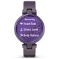 GARMIN Lily Sport Midnight Orchid Bezel with Deep Orchid Case and Silicone Band GA-010-02384-12