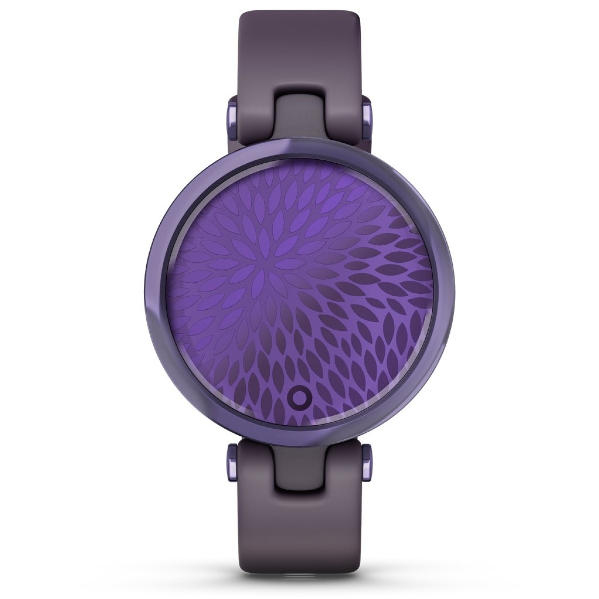 GARMIN Lily Sport Midnight Orchid Bezel with Deep Orchid Case and Silicone Band GA-010-02384-12