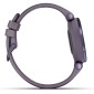 GARMIN Lily Sport Midnight Orchid Bezel with Deep Orchid Case and Silicone Band GA-010-02384-12