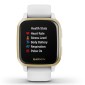 GARMIN Venu Sq with White with Light Gold Bezel GA-010-02427-11