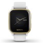 GARMIN Venu Sq with White with Light Gold Bezel GA-010-02427-11