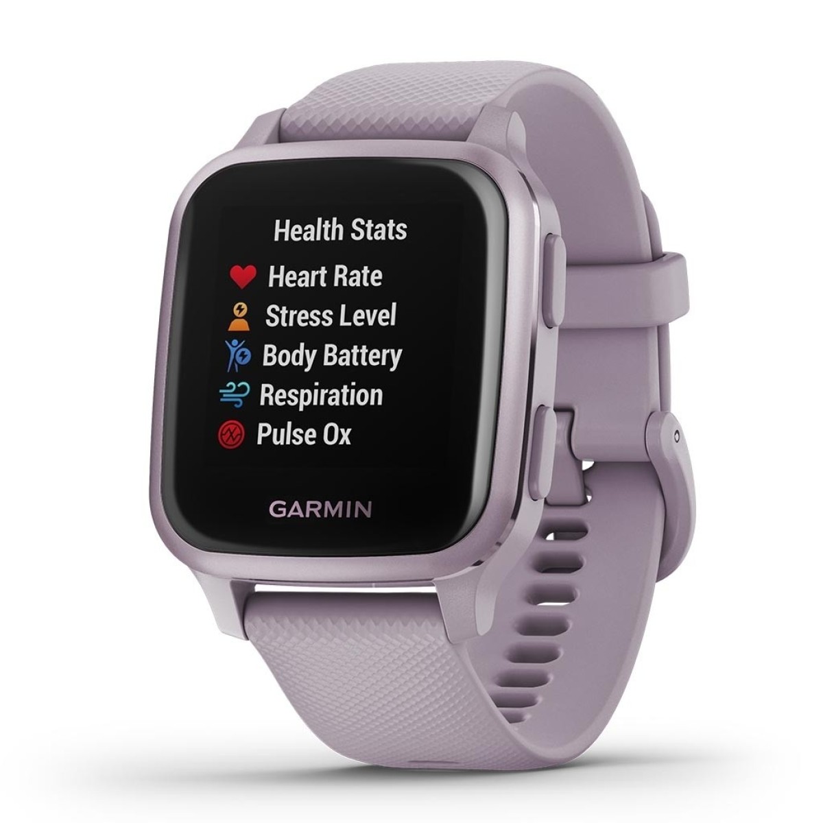 GARMIN Venu Sq with Orchid with Metallic Orchid Bezel GA-010-02427-12