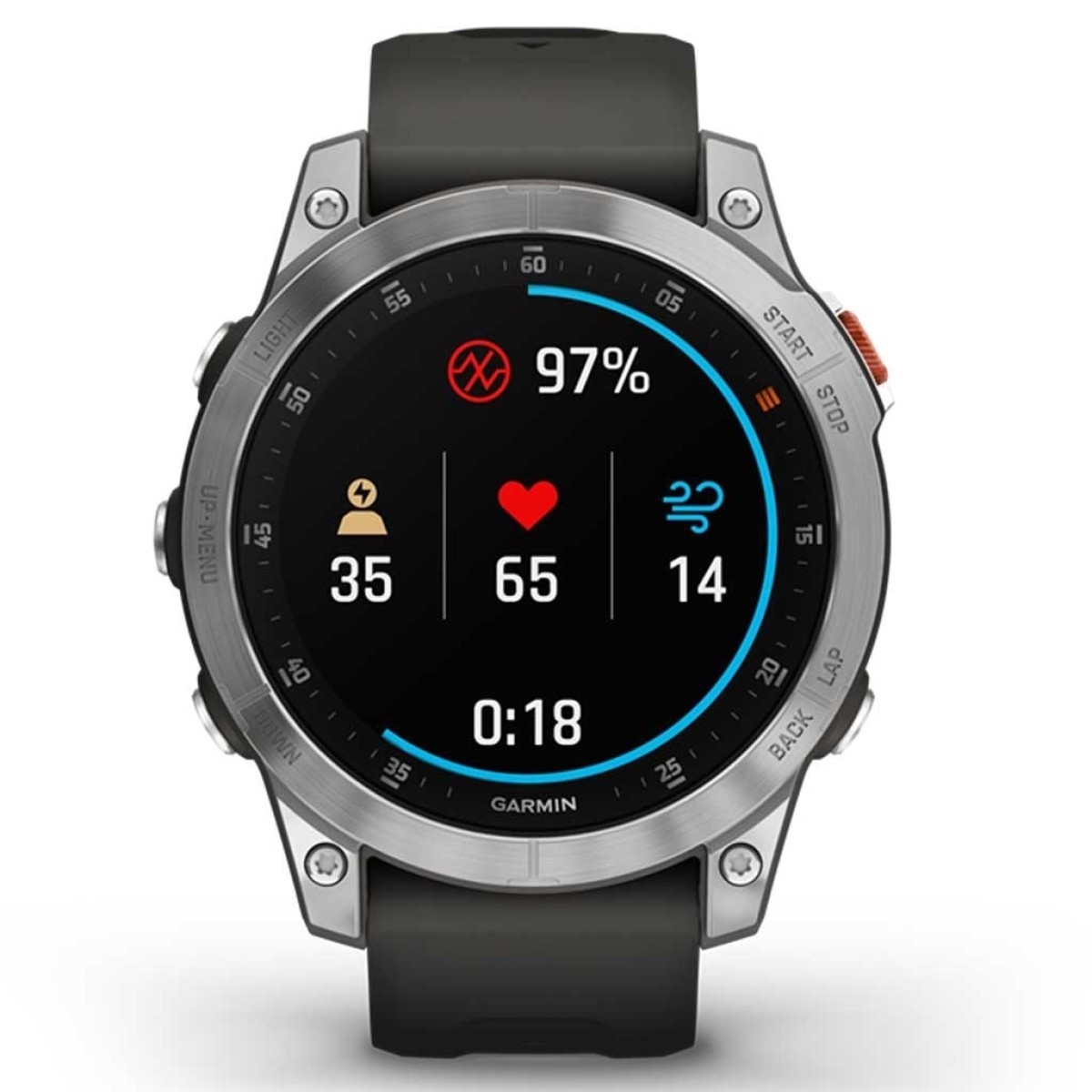 GARMIN Epix™ Stainless Steel with Slate Wearable GA-010-02582-01