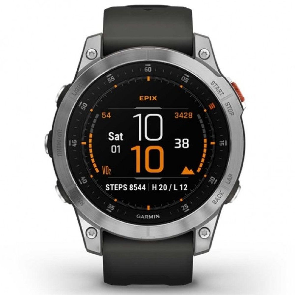 GARMIN Epix™ Stainless Steel with Slate Wearable GA-010-02582-01