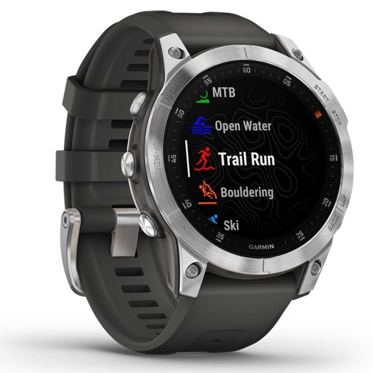 GARMIN Epix™ Stainless Steel with Slate Wearable GA-010-02582-01