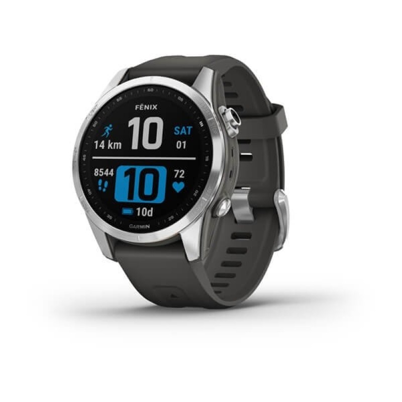 Garmin fēnix® 7S Silver with Graphite GA-010-02539-01