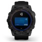 GARMIN Fenix 7X Sapphire Solar Titanium Black DLC with Black GA-010-02541-23