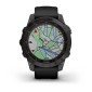 GARMIN Fenix 7 Sapphire Solar Titanium Black DLC with Black GA-010-02540-35