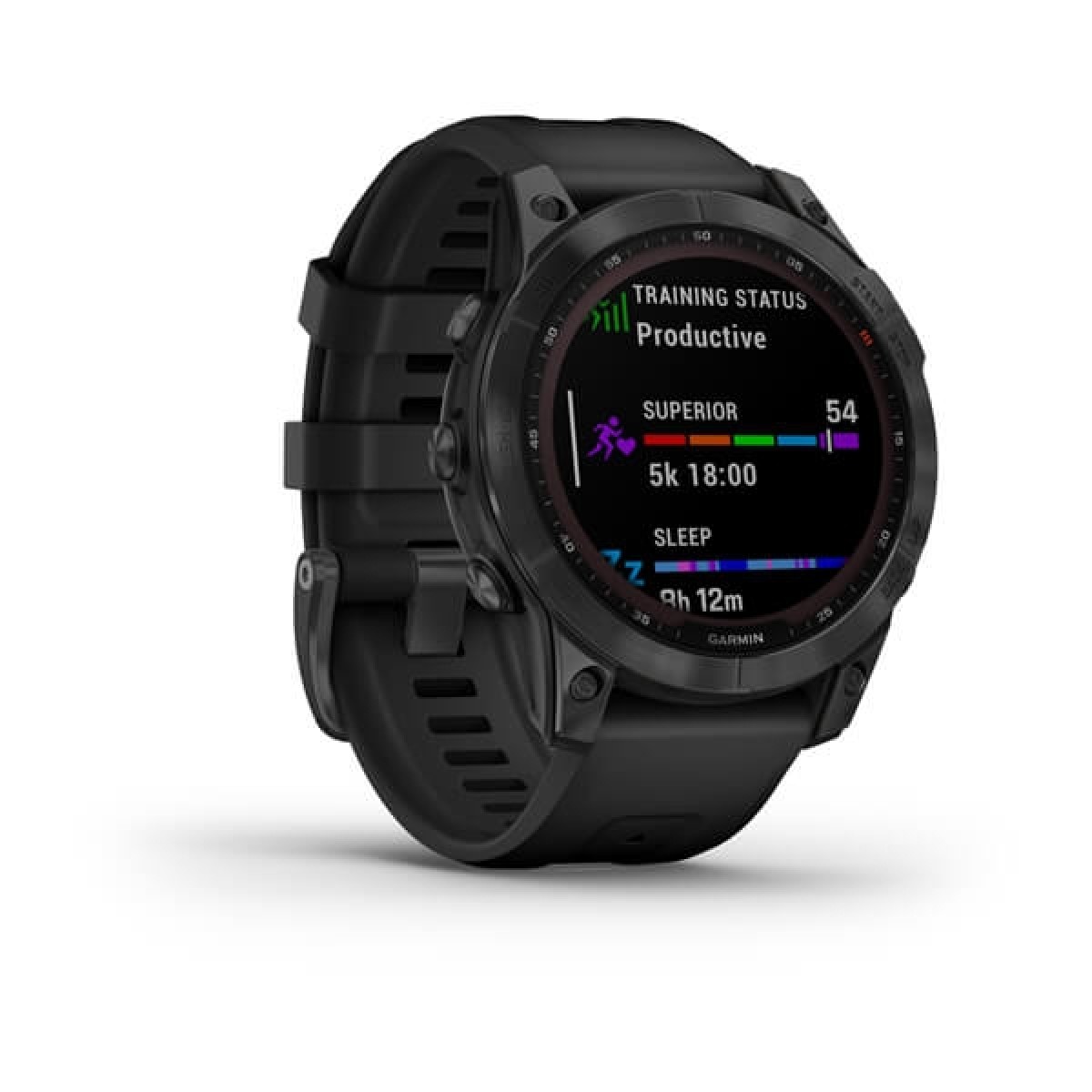 GARMIN Fenix 7 Solar Slate Gray with Black GA-010-02540-11