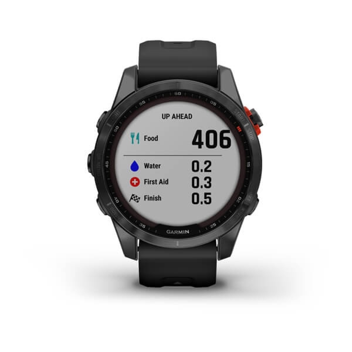 GARMIN Fenix 7S Solar Slate Gray with Black GA-010-02539-13