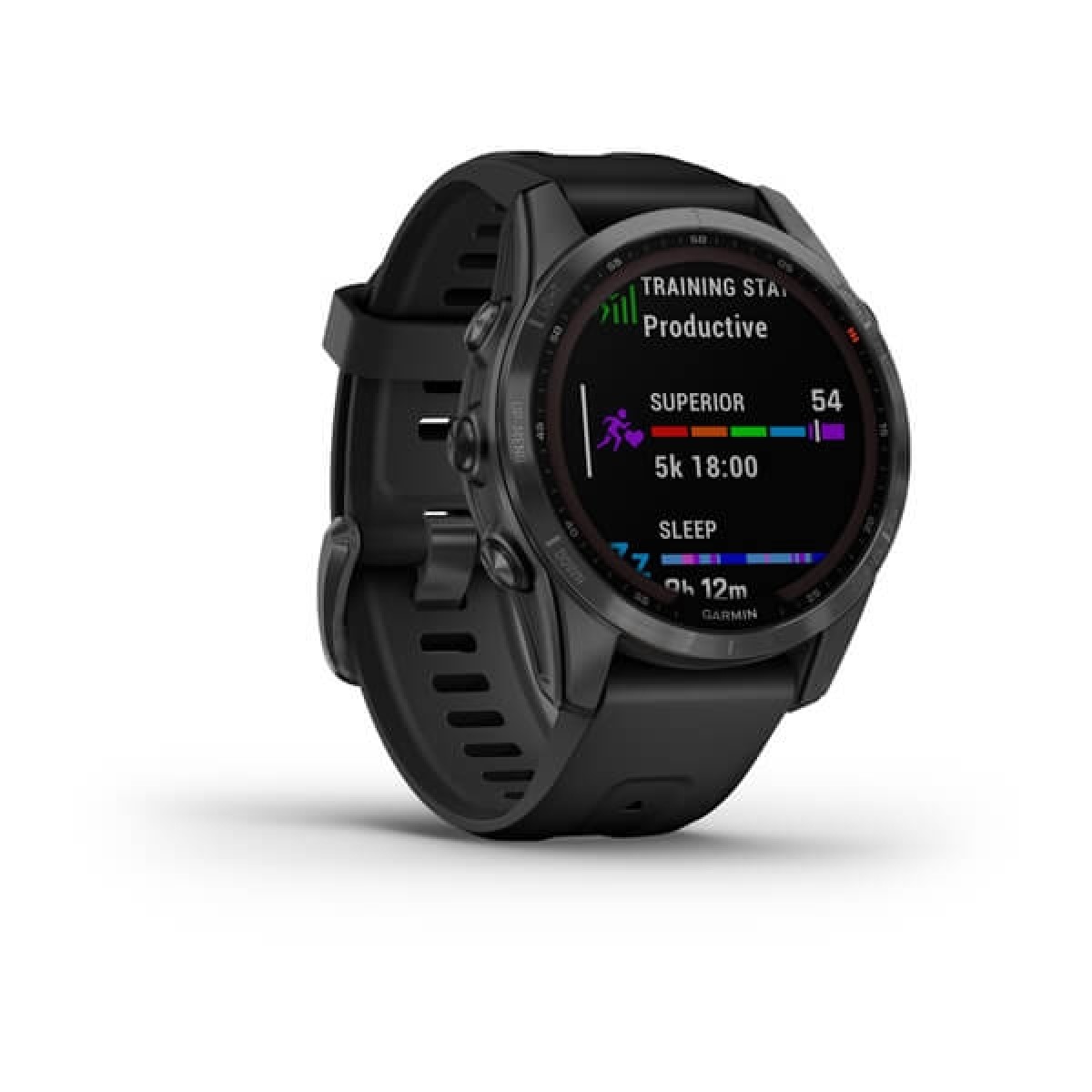 GARMIN Fenix 7S Solar Slate Gray with Black GA-010-02539-13