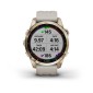 GARMIN Fenix 7S Sapphire Solar Titanium Gold with Light Sand GA-010-02539-21