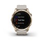 GARMIN Fenix 7S Sapphire Solar Titanium Gold with Light Sand GA-010-02539-21