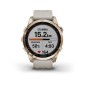 GARMIN Fenix 7S Sapphire Solar Titanium Gold with Light Sand GA-010-02539-21