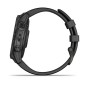 GARMIN Fenix 7 Sapphire Solar Titanium Carbon Gray DLC with Black GA-010-02540-21