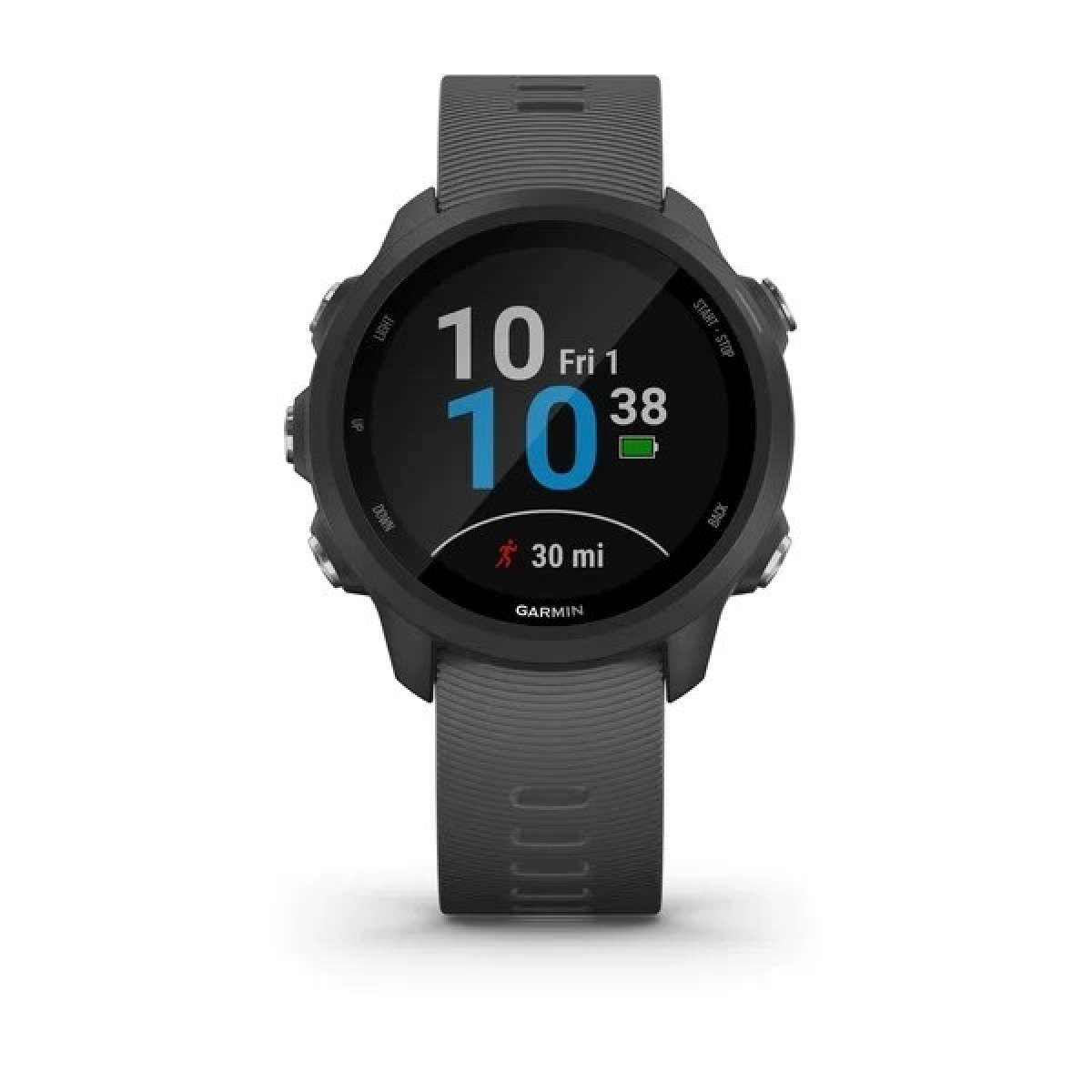 GARMIN Forerunner 245 Slate Silicone Strap GA-010-02120-10