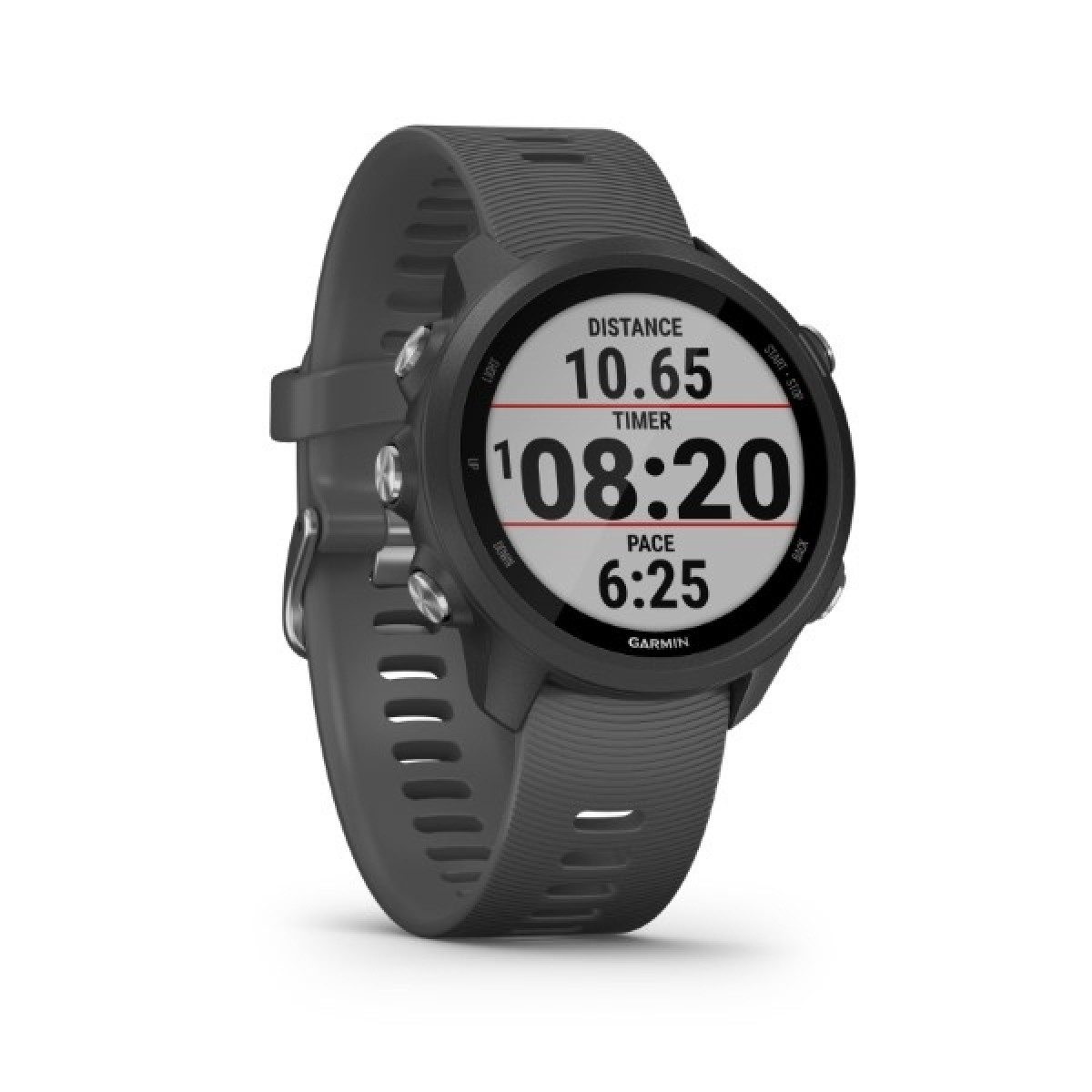 GARMIN Forerunner 245 Slate Silicone Strap GA-010-02120-10