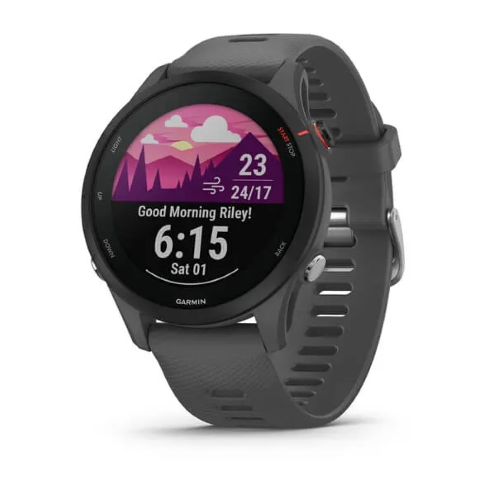 GARMIN Forerunner 255 Slate Grey Silicone Strap GA-010-02641-10