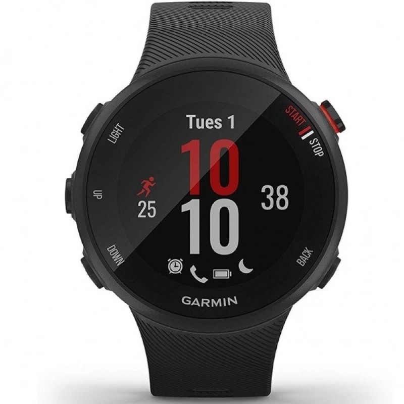 GARMIN Forerunner 45s Black Silicone Strap GA-010-02156-12