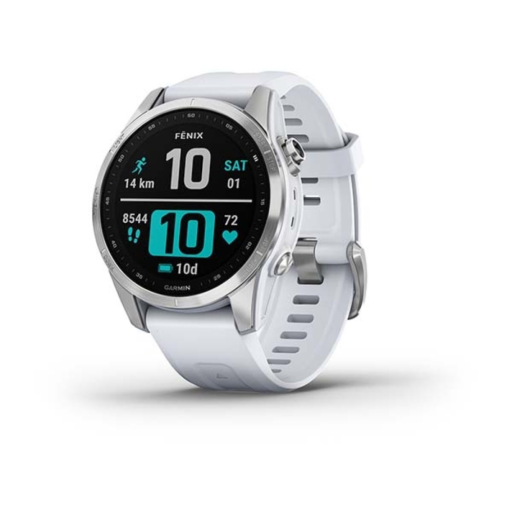 Garmin fēnix® 7S Silver with Whitestone GA-010-02539-03