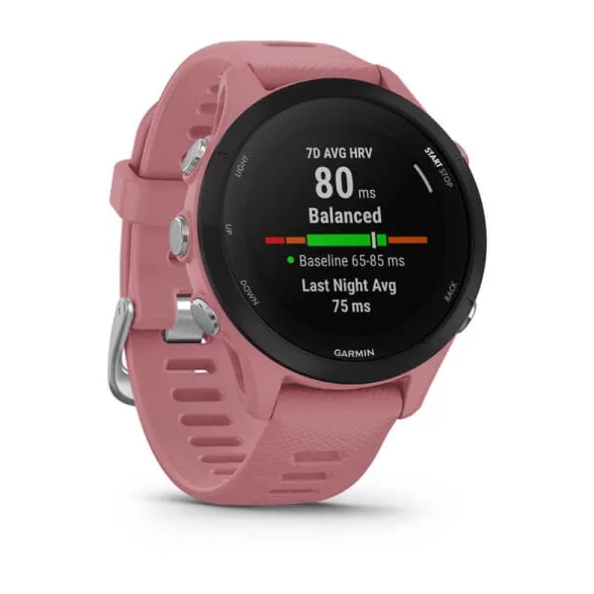 GARMIN Forerunner 255s Light Pink Silicone Strap GA-010-02641-13