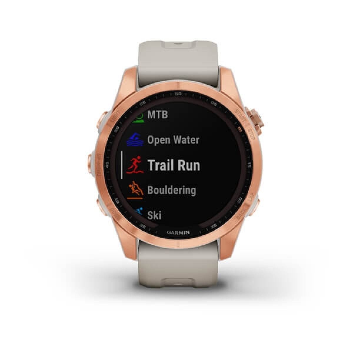 GARMIN Fenix 7S Solar Rose Gold with Light Sand GA-010-02539-11