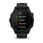 GARMIN Forerunner 255s Music Black Silicone Strap GA-010-02641-32