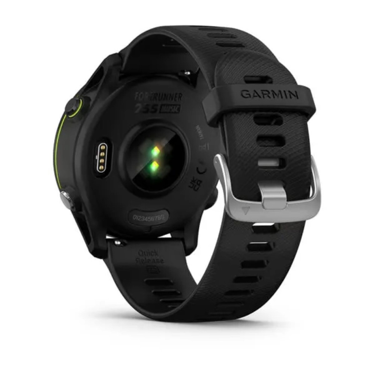 GARMIN Forerunner 255 Music Black Silicone Strap GA-010-02641-30