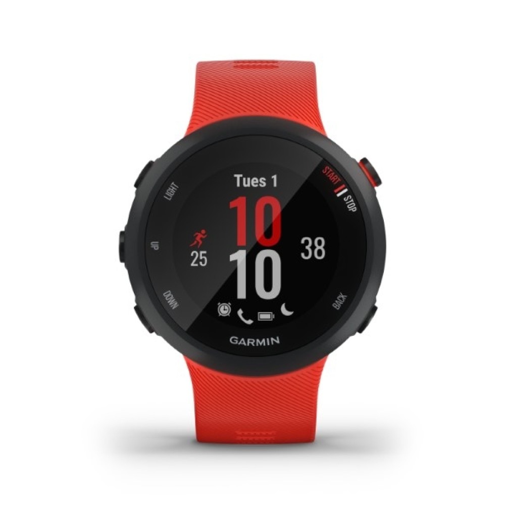 GARMIN Forerunner 45 Large Lava Red Silicone Strap GA-010-02156-16