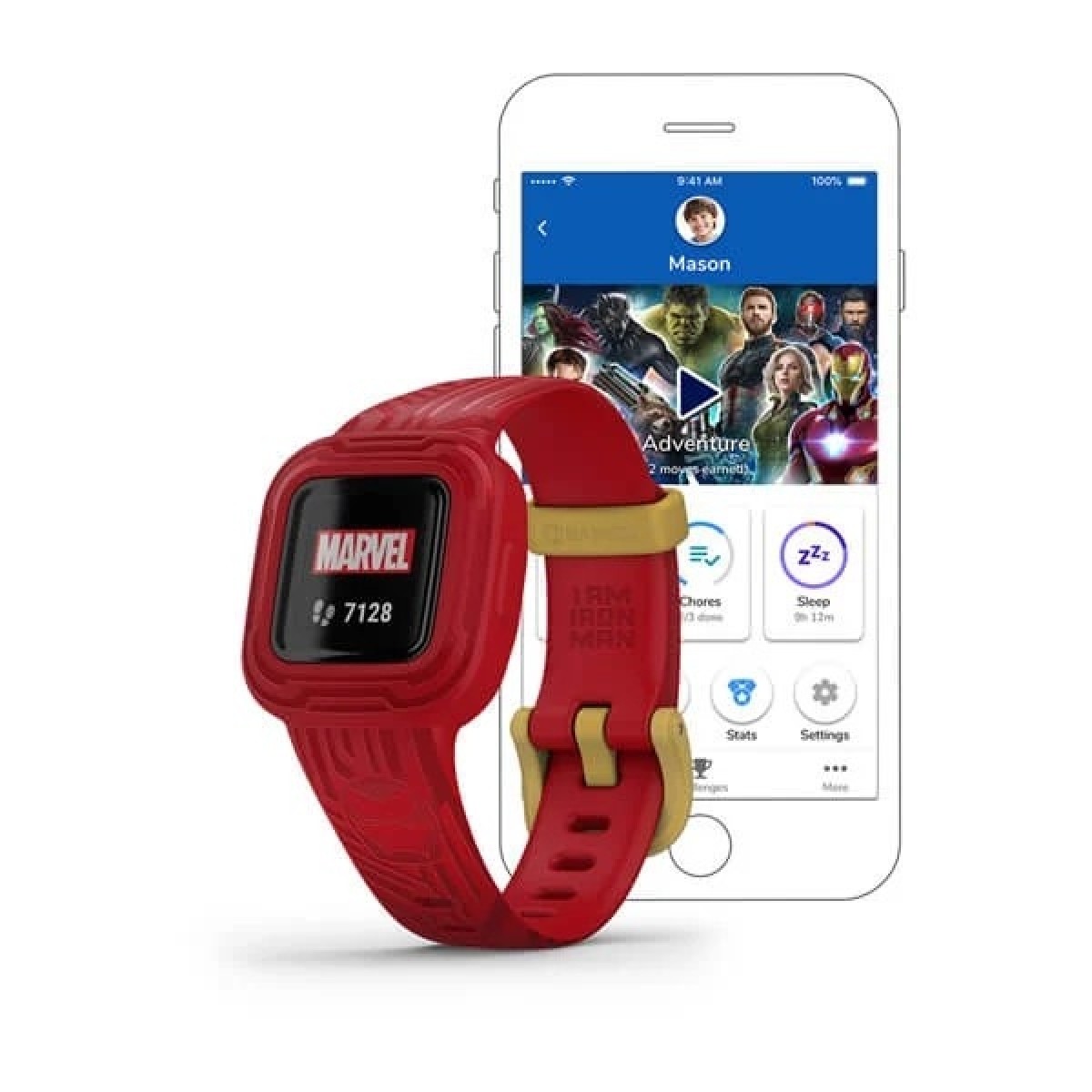 Garmin Vívofit® jr. 3 Marvel Iron Man GA-010-02441-11