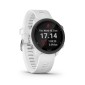 GARMIN Forerunner 245 Music White Silicone Strap GA-010-02120-31