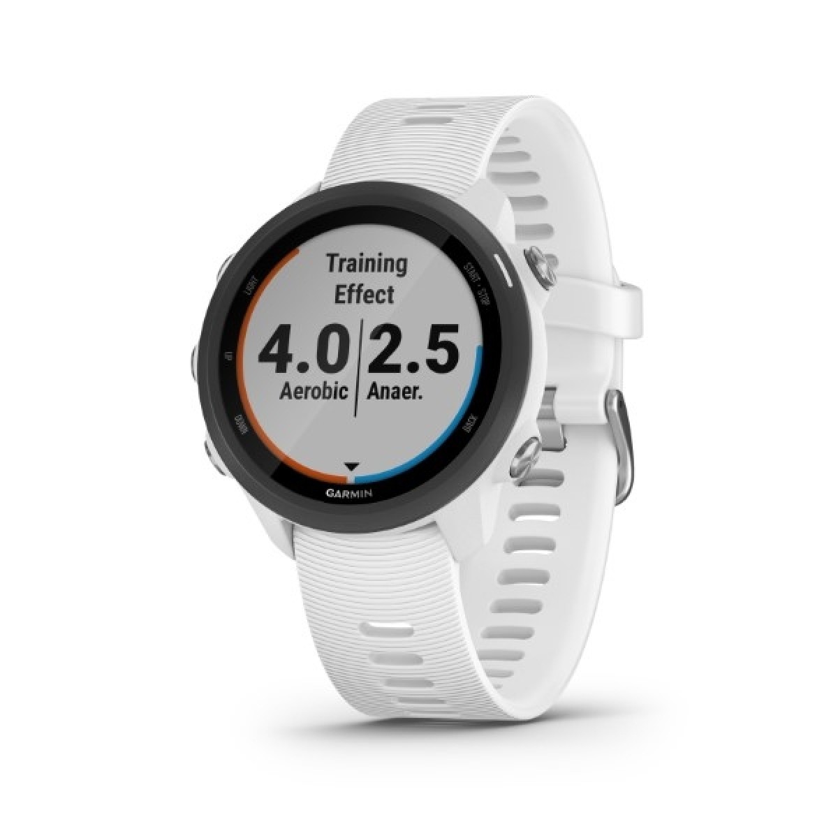 GARMIN Forerunner 245 Music White Silicone Strap GA-010-02120-31