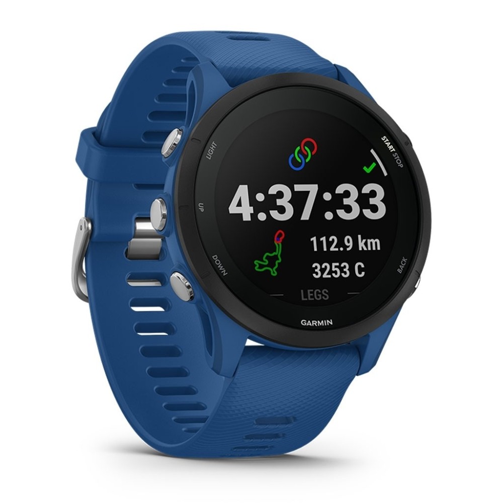 GARMIN Forerunner 255 Tidal Blue Silicone Strap GA-010-02641-11