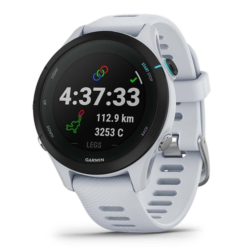 GARMIN Forerunner 255s Music Whitestone Silicone Strap GA-010-02641-33