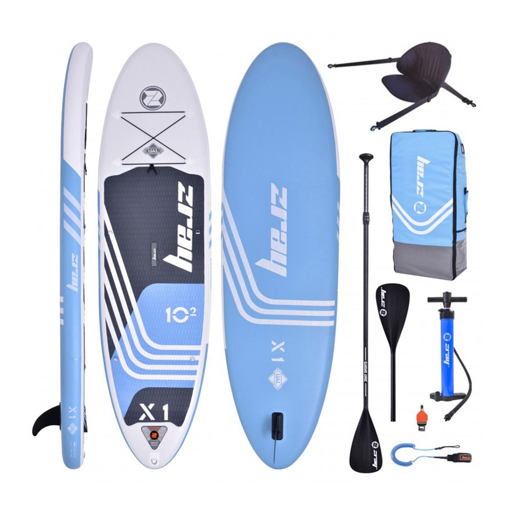 Φουσκωτή σανίδα SUP Zray X-rider 10'2'' Combo με κάθισμα και διπλό κουπί 0102-34085-2