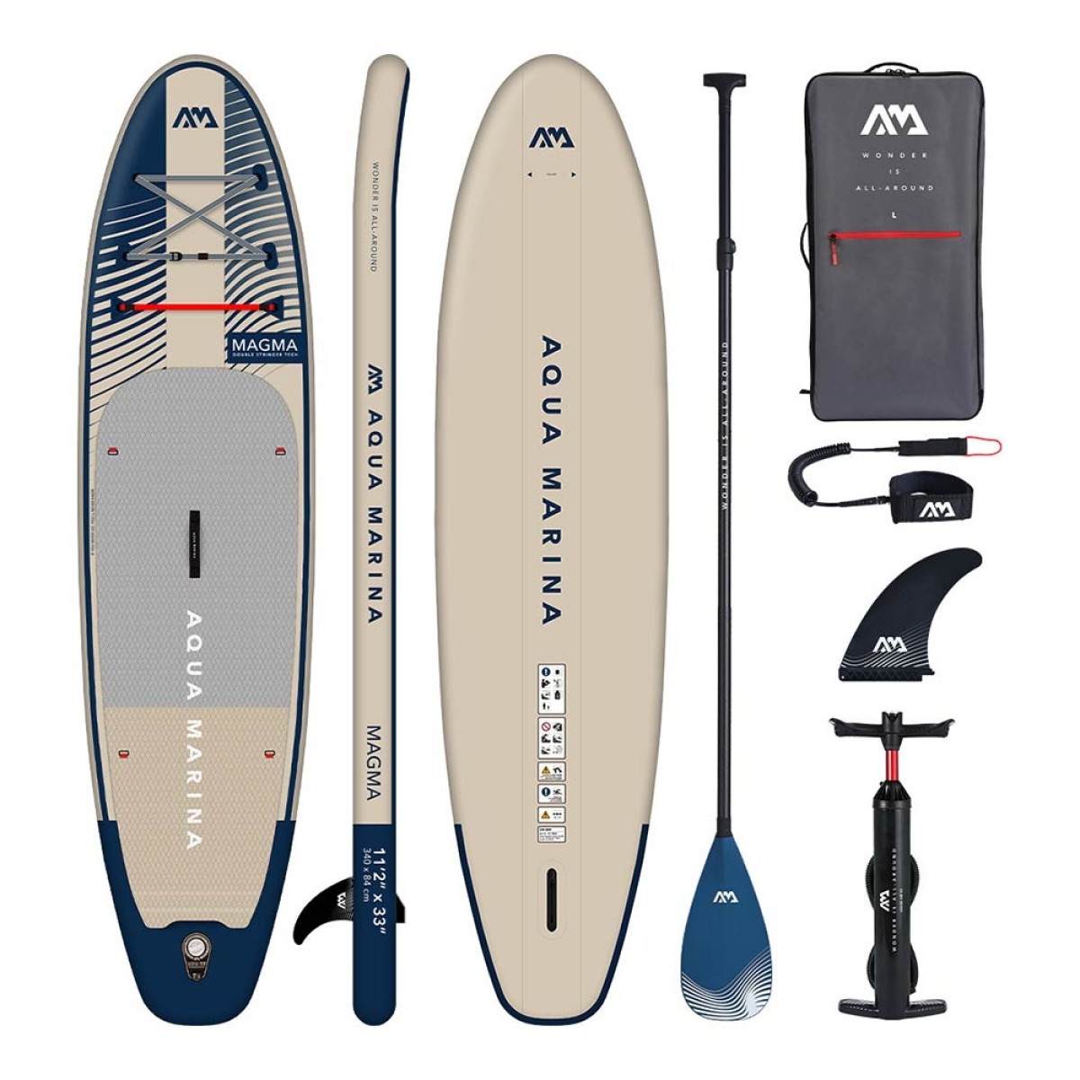 Φουσκωτή Σανίδα SUP Magma 11’2” Aqua Marina MOD-23 28348