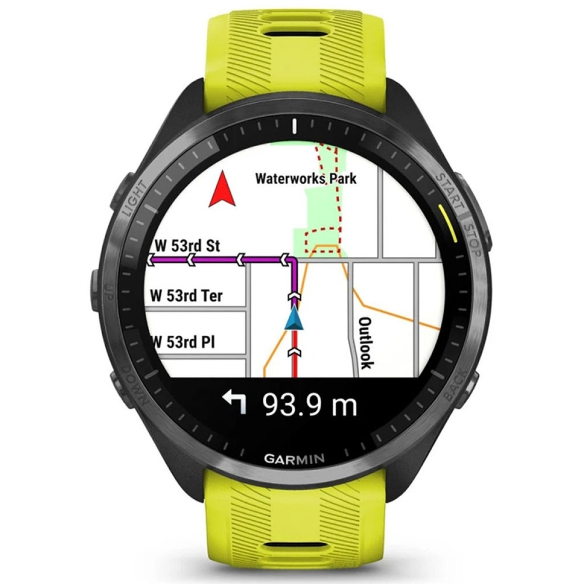 GARMIN Forerunner 965 Amp Yellow with Black GA-010-02809-12