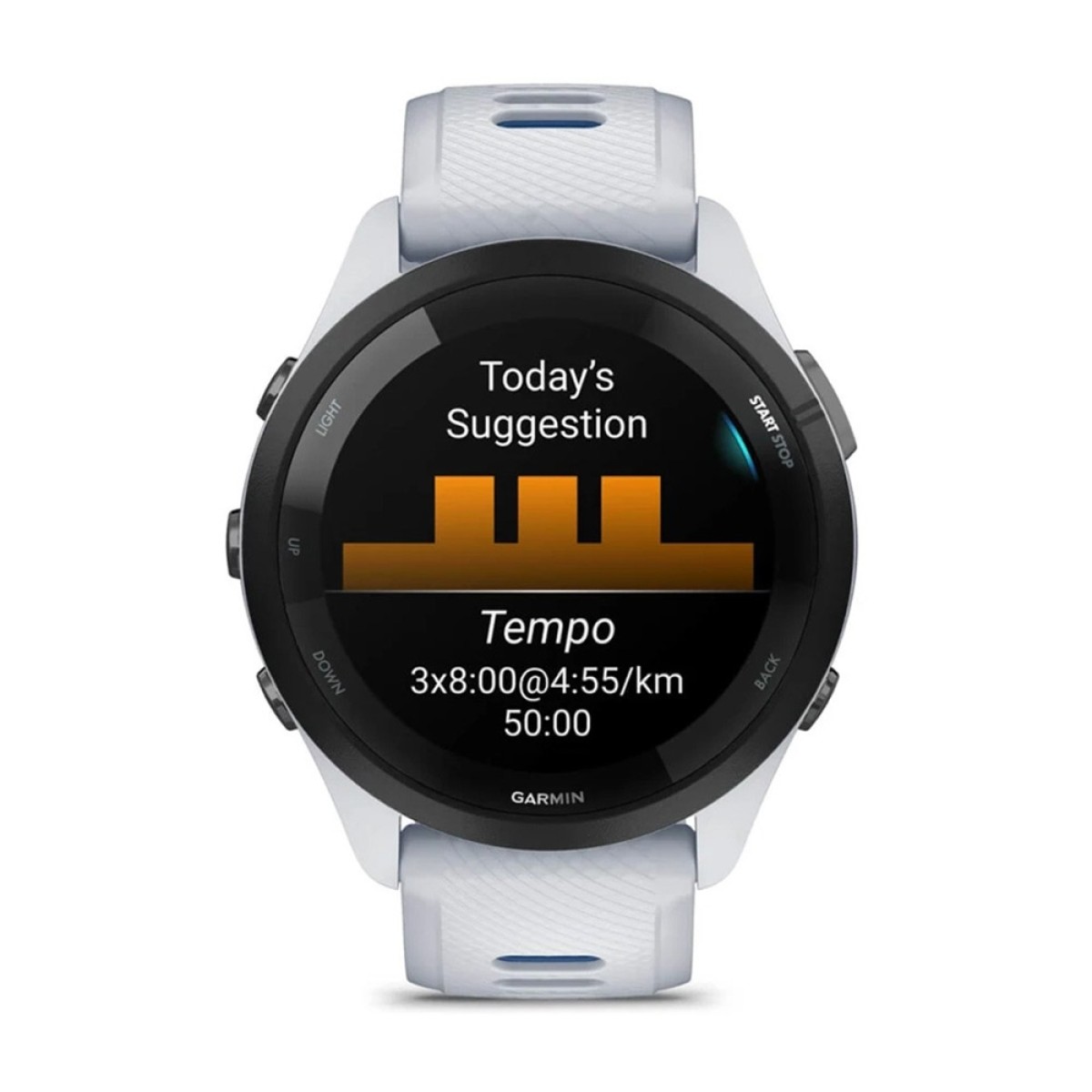 GARMIN Forerunner 265 Whitestone with Tidal Blue GA-010-02810-11