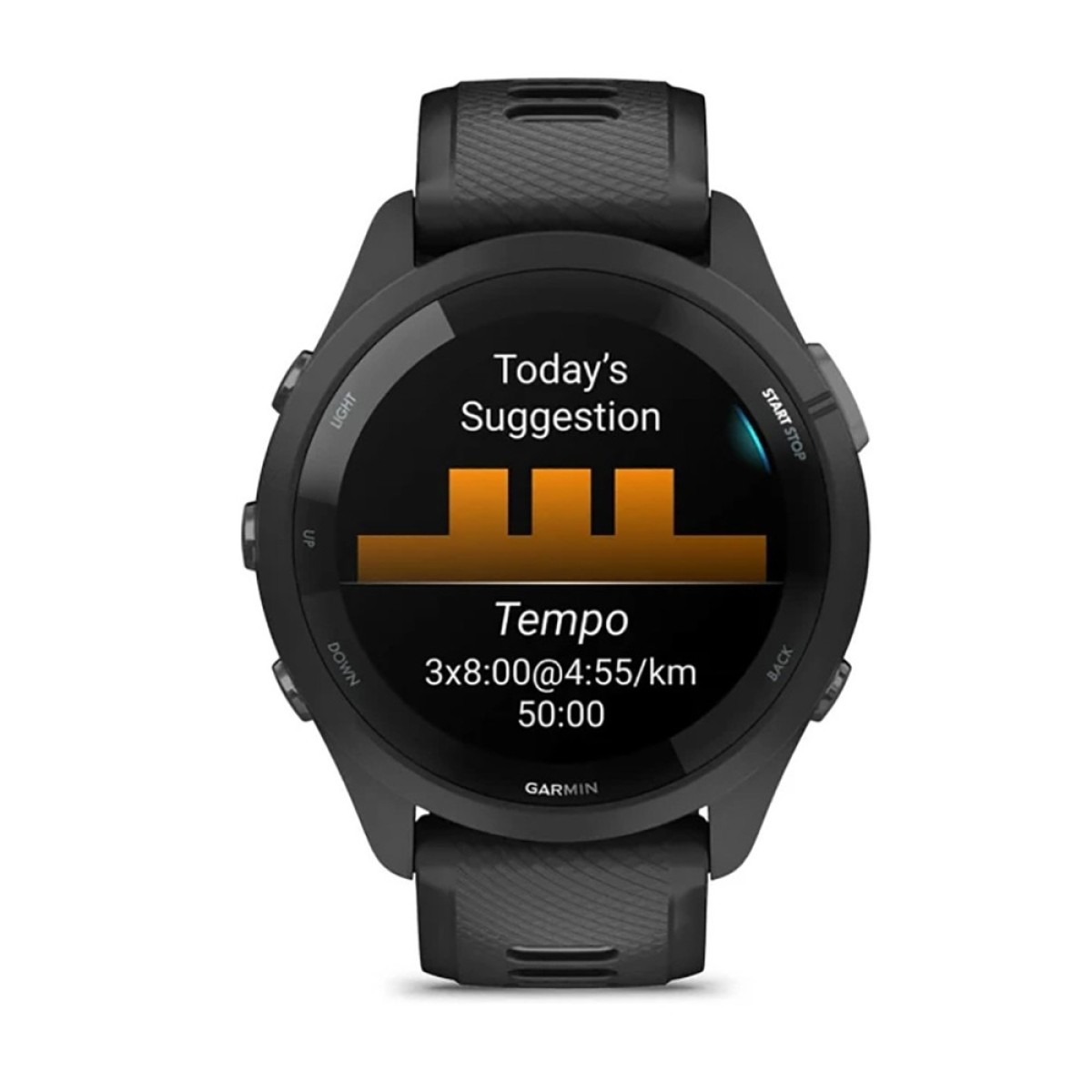 GARMIN Forerunner 265 Black with Powder Gray GA-010-02810-10