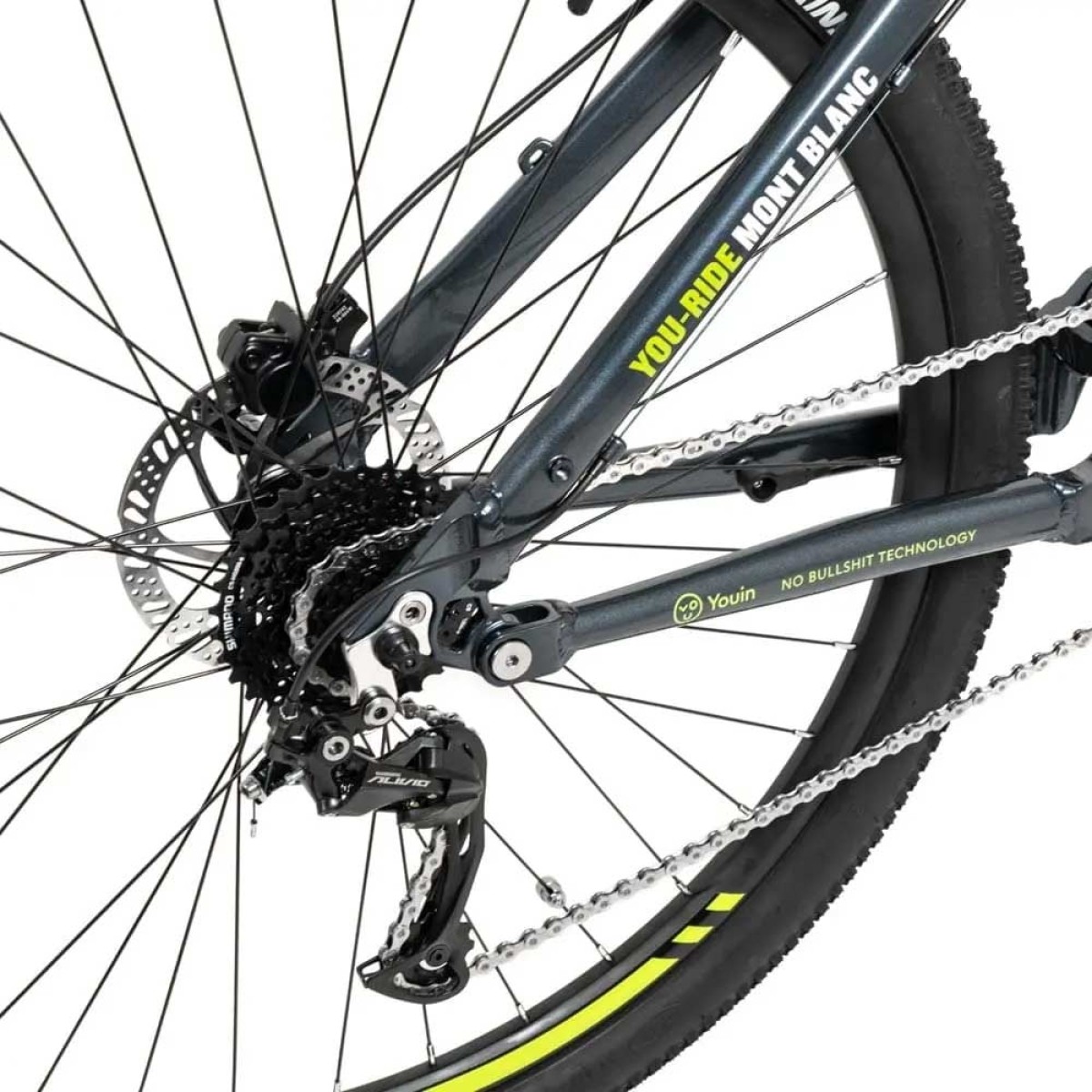 Ηλεκτρικό Ποδήλατο Velogreen Youin Mont Blanc-29 Mid Drive 85Nm/20Ah SAM Full Susp Hydro