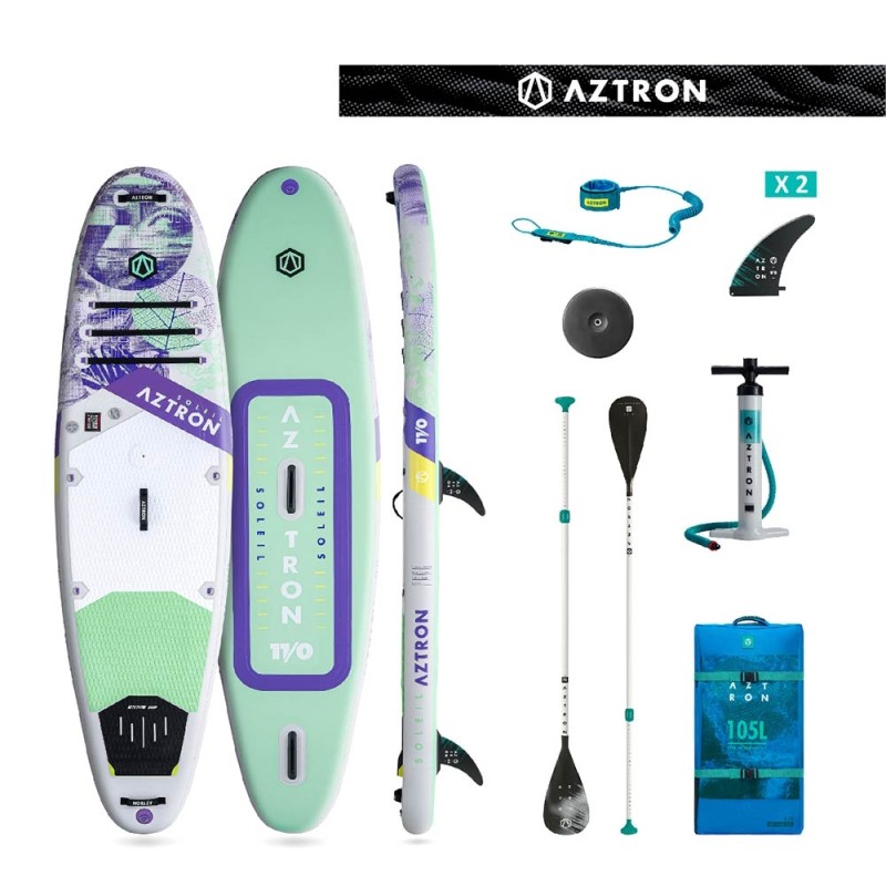 Φουσκωτή σανίδα Windserf/Kayak SUP Soleil 11’0” AS-911D By Aztron®